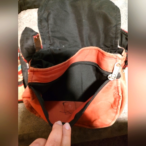 Tree of life Napel Canvas boho crossbody messenger bag purse - Picture 9 of 16